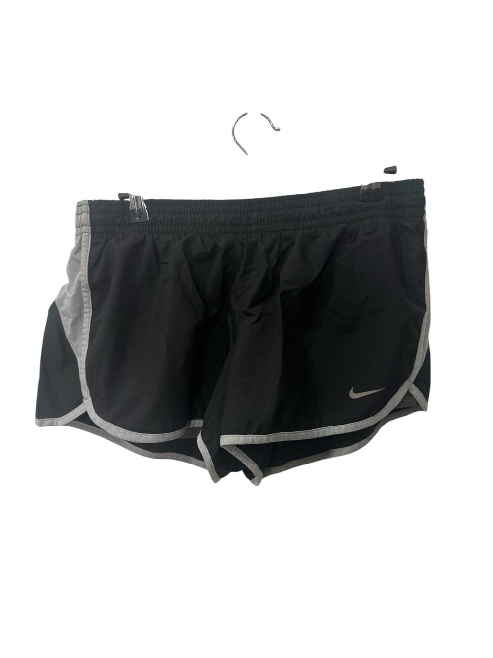 Nike Tempo Dri-FIT running shorts in black and grey women size L